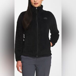 The North Face Osito Zip Fleece Jacket, Black, Women’s SZ Small